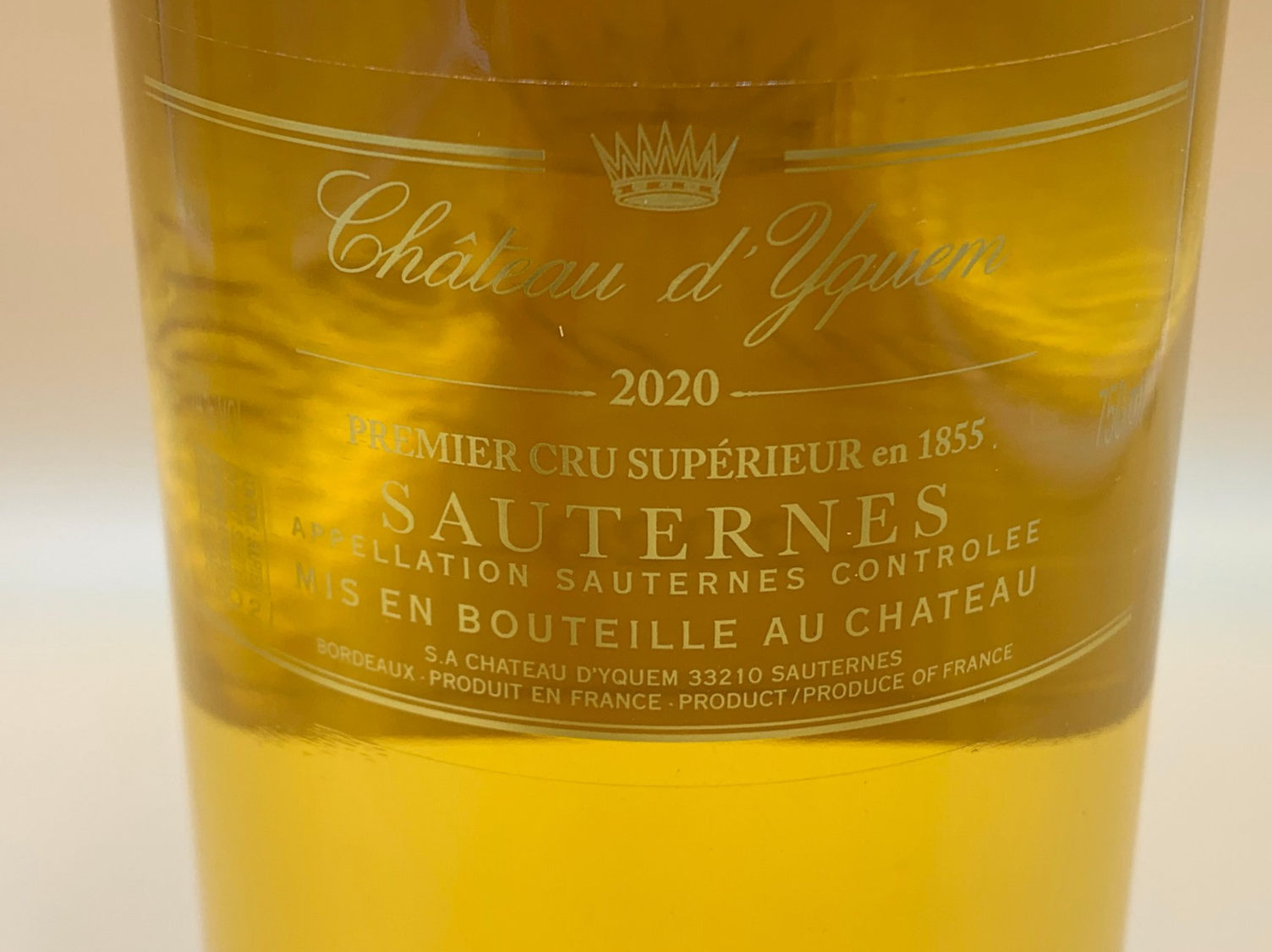 Château d'Yquem 2020